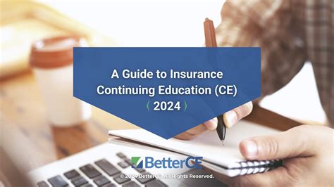 A Guide To Insurance Continuing Education Ce 2024 Betterce A Guide To Insurance Continuing Education Ce 2024 Betterce