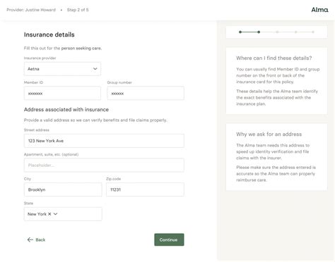 Adding Your Insurance Details To The Alma Portal Alma Adding Your Insurance Details To The Alma Portal Alma