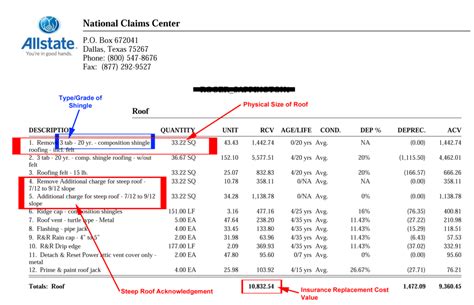 All State Insurance Claim