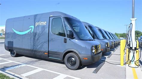 Amazon Installed Over 17 000 Chargers For Its Rivian Electric Van Fleet Amazon Installed Over 17 000 Chargers For Its Rivian Electric Van Fleet