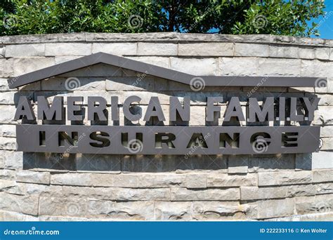 American Family Insurance Corporate Headquarters And Trademark Logo American Family Insurance Corporate Headquarters And Trademark Logo