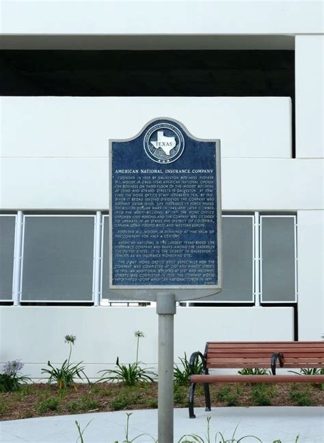 American National Insurance Company Historical Marker American National Insurance Company Historical Marker
