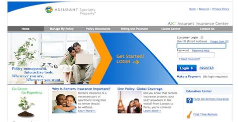 Assurance Insurance Login