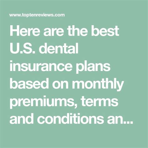 Best Dental Insurance 2022 Top Dental Plans For Individuals And