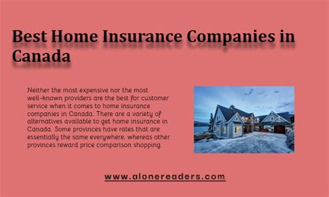Best Home Insurance Companies In Canada Alonereaders Com Best Home Insurance Companies In Canada Alonereaders Com