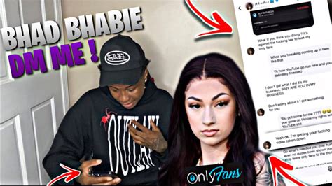 Bhadbhabie Seen My Video Leaking Her Only Fans And Dm D Me She Said Bhadbhabie Seen My Video Leaking Her Only Fans And Dm D Me She Said
