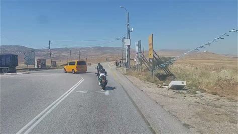 Cabview Israel Lsrael Truck Driver From Jordan River Valley To Ariel Cabview Israel Lsrael Truck Driver From Jordan River Valley To Ariel
