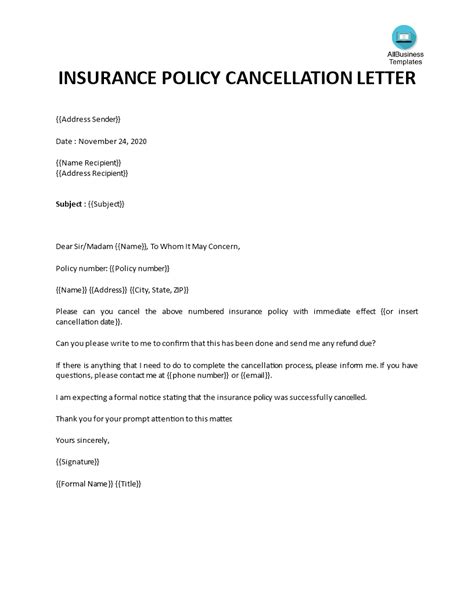 Cancel Insurance