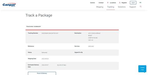 Canpar Tracking Trace Shipments Canpar Tracking Trace Shipments