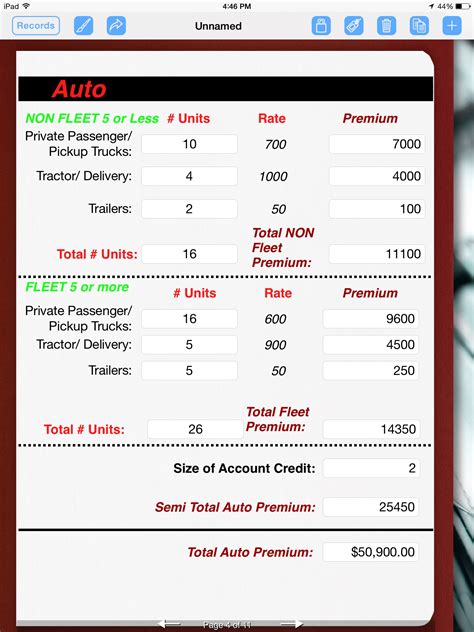 Car Insurance Payment Calculator