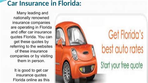 Car Insurance Quotes Florida