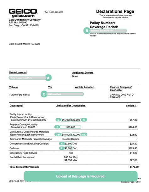 Change Insurance Policy State Geico