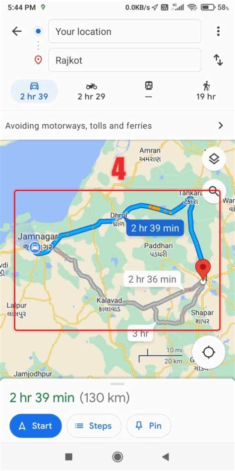 Check Avoid Toll Prices Using Google Maps Techrushi Check Avoid Toll Prices Using Google Maps Techrushi