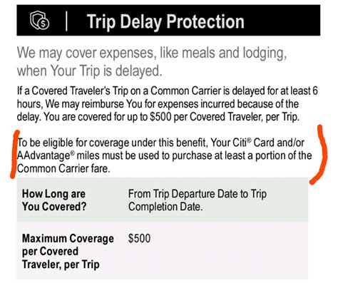 Citi Card Travel Insurance