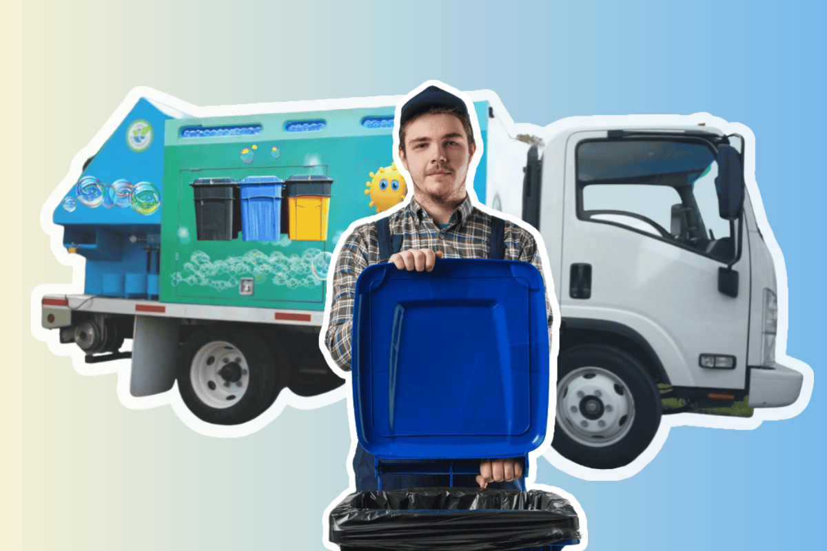 Cleaning Trash Cans Business