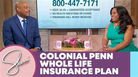 Colonial Penn Whole Life Insurance Plan Sherri Shepherd Youtube Colonial Penn Whole Life Insurance Plan Sherri Shepherd Youtube
