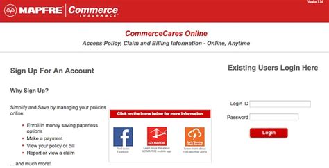 Commerce Insurance Login