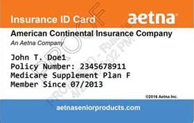 Continental Life Insurance Aetna Medicare Supplements