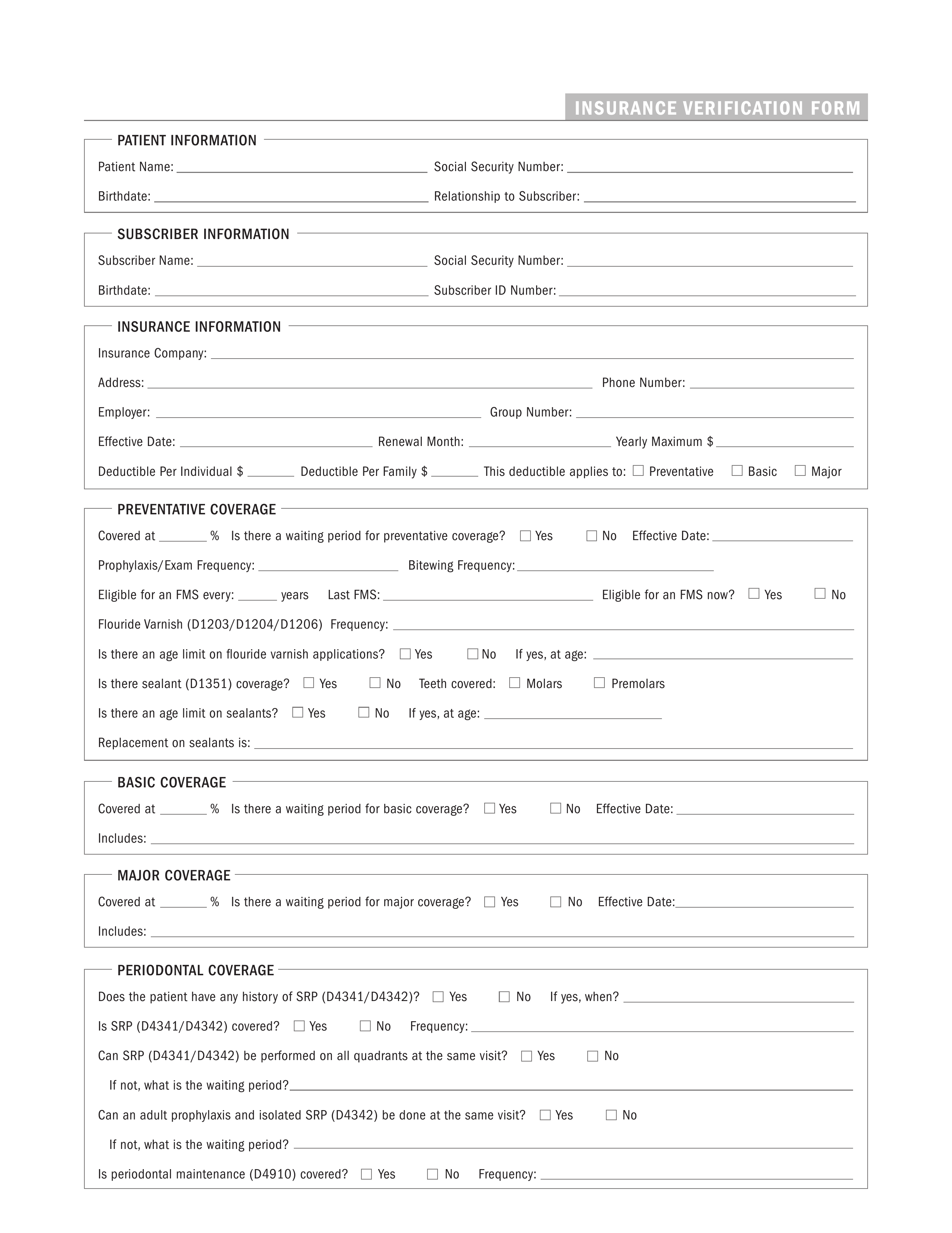 Dental Insurance Verification Guidelines Compliance Dental Insurance Verification Guidelines Compliance
