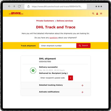 Dhl Mail Tracking Dhl Mail Tracking