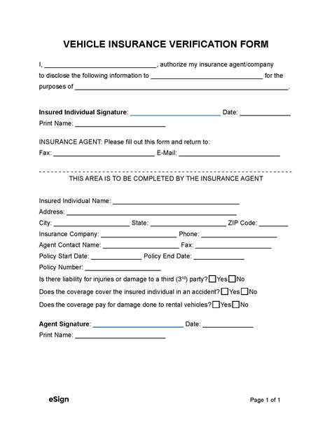 Dmv Proof Of Insurance
