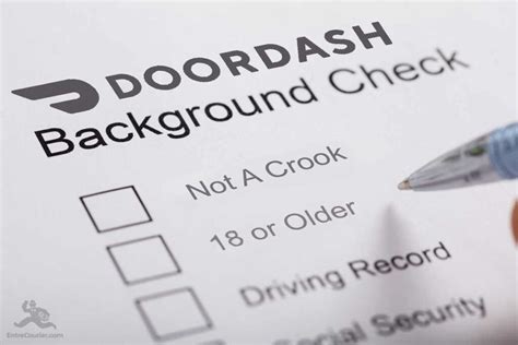 Doordash Background Check Requirements Doordash Background Check Requirements
