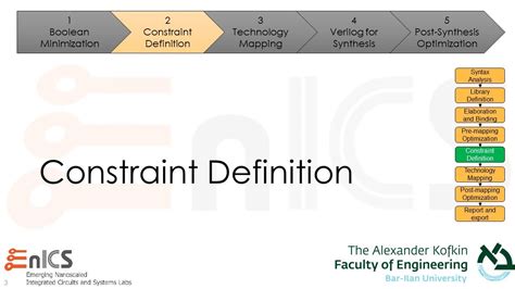 Dvd Lecture 4C Constraint Definition Youtube
