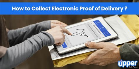 Electronic Proof Of Delivery App Electronic Proof Of Delivery App