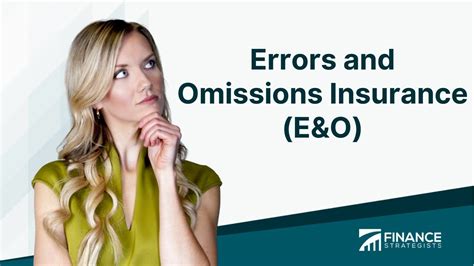 Errors And Omissions Insurance E O Finance Strategists Errors And Omissions Insurance E O Finance Strategists