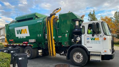 Ex Santa Clarita Waste Management Autocar Acx Amrep Asl Garbage Truck