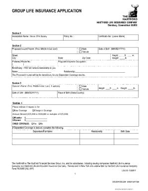 Fillable Online The Hartford Customer Service Business Insurance Fax Fillable Online The Hartford Customer Service Business Insurance Fax