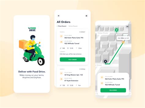 Food Driver Delivery Apps
