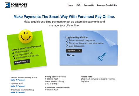 Foremost Insurance Payments Foremost Insurance Payments
