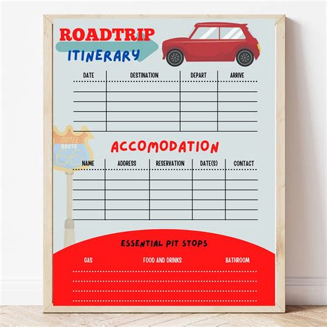 Free Printable Road Trip Planner Sweet Pea Free Printable Road Trip Planner Sweet Pea