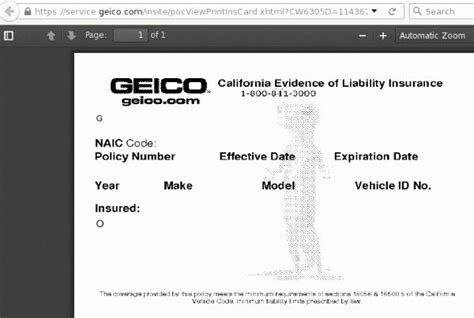 Geico Car Insurance Number
