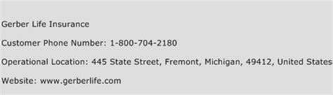 Gerber Life Insurance Phone Number