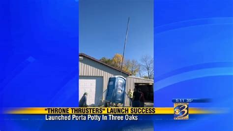 Group Launches Porta Potty Rocket Wwmt Group Launches Porta Potty Rocket Wwmt