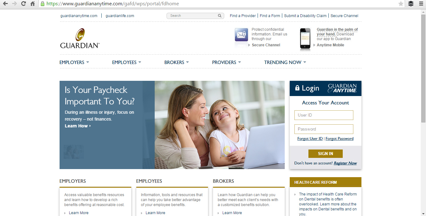 Guardian Dental Insurance Phone Number
