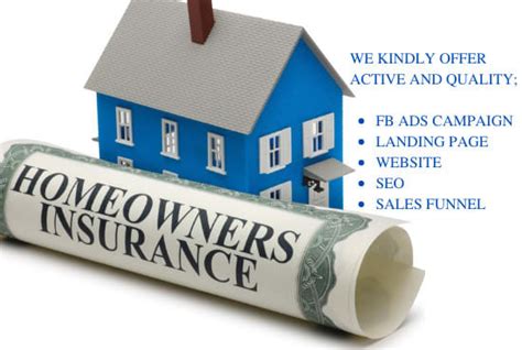 Home Owner And Property Insurance Leads Generation Using Facebook Ads