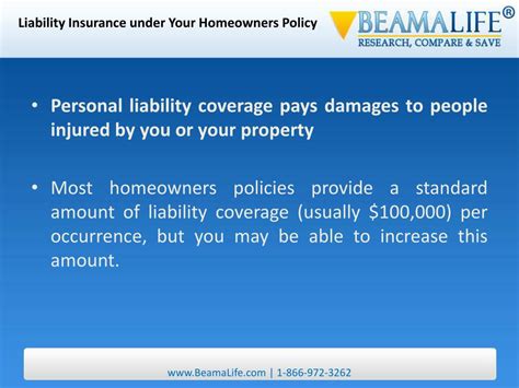 Homeowners Insurance Personal Liability