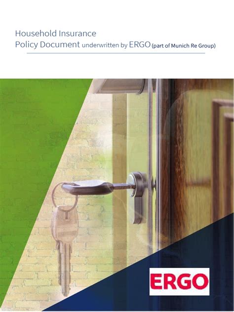 Household Insurance Policy Document Ergo Underwritten By Pdf Household Insurance Policy Document Ergo Underwritten By Pdf