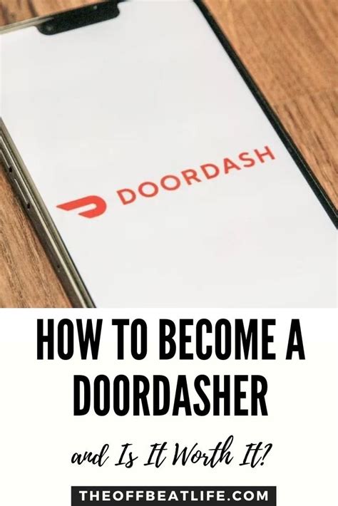 How To Become A Doordasher