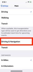 How To Enable Or Disable Avoid Highways In Maps For Iphone How To Enable Or Disable Avoid Highways In Maps For Iphone