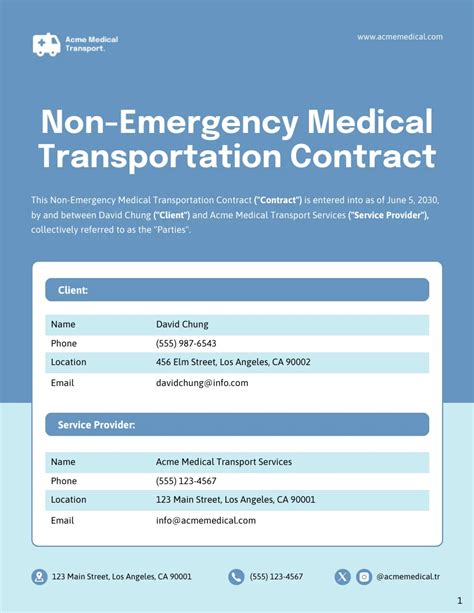 How To Get Non Emergency Medical Transportation Contracts