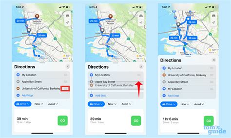 How To Map A Route With Multiple Stops In Ios 16 Maps Tom S Guide How To Map A Route With Multiple Stops In Ios 16 Maps Tom S Guide
