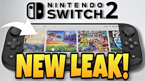 Huge Leak Just Confirmed Nintendo Switch 2 Youtube Huge Leak Just Confirmed Nintendo Switch 2 Youtube