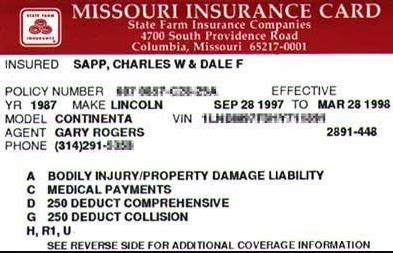 Il Car Insurance Card Template Torzi Il Car Insurance Card Template Torzi