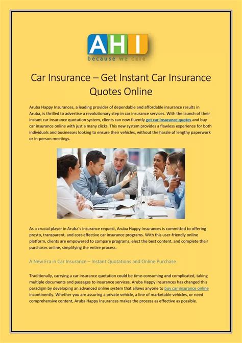 Instant Car Insurance Quotes