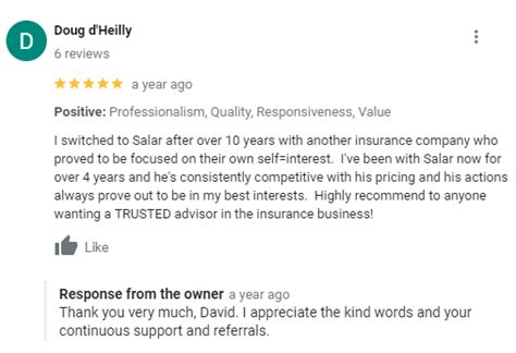 Insurance Company Reviews