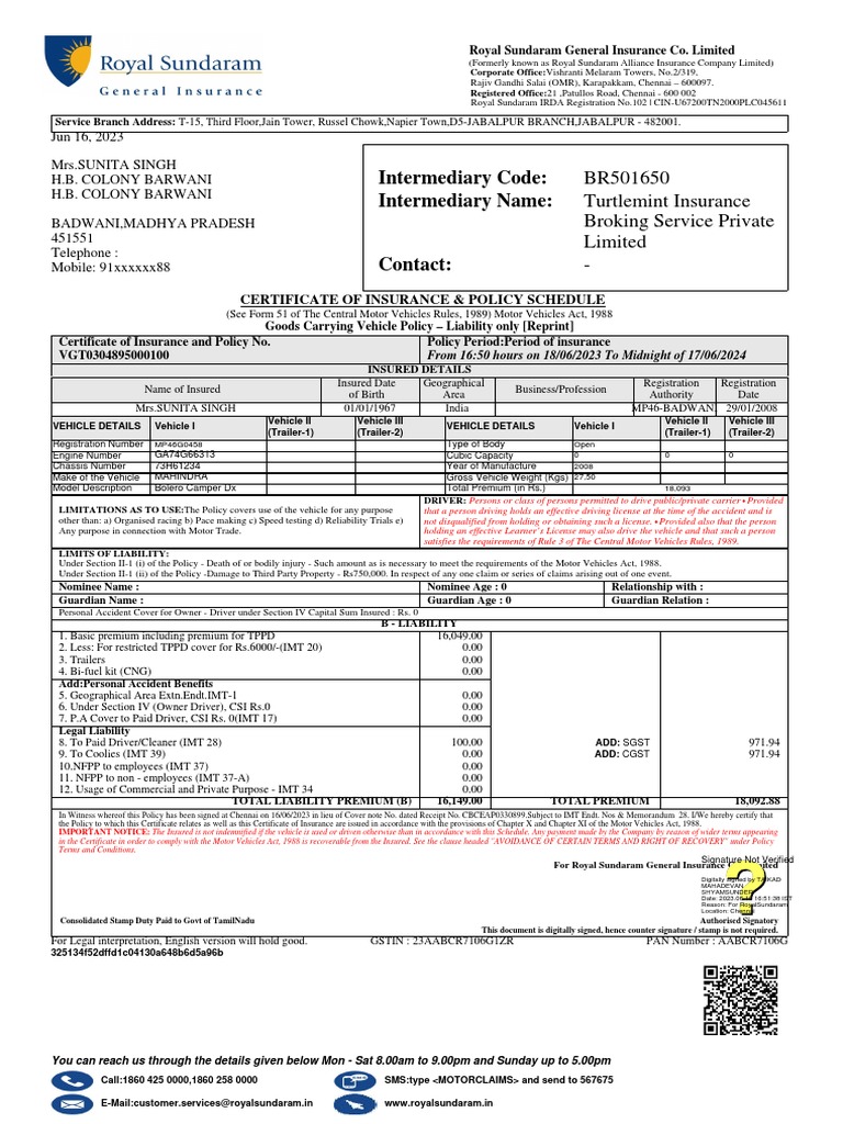 Insurance On A Camper
